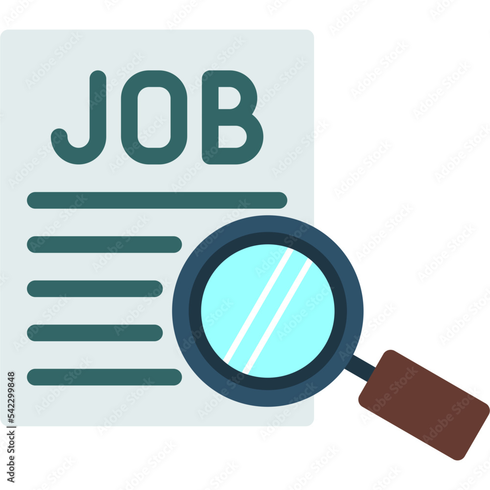 Job Searching Icon Job Searching Icon