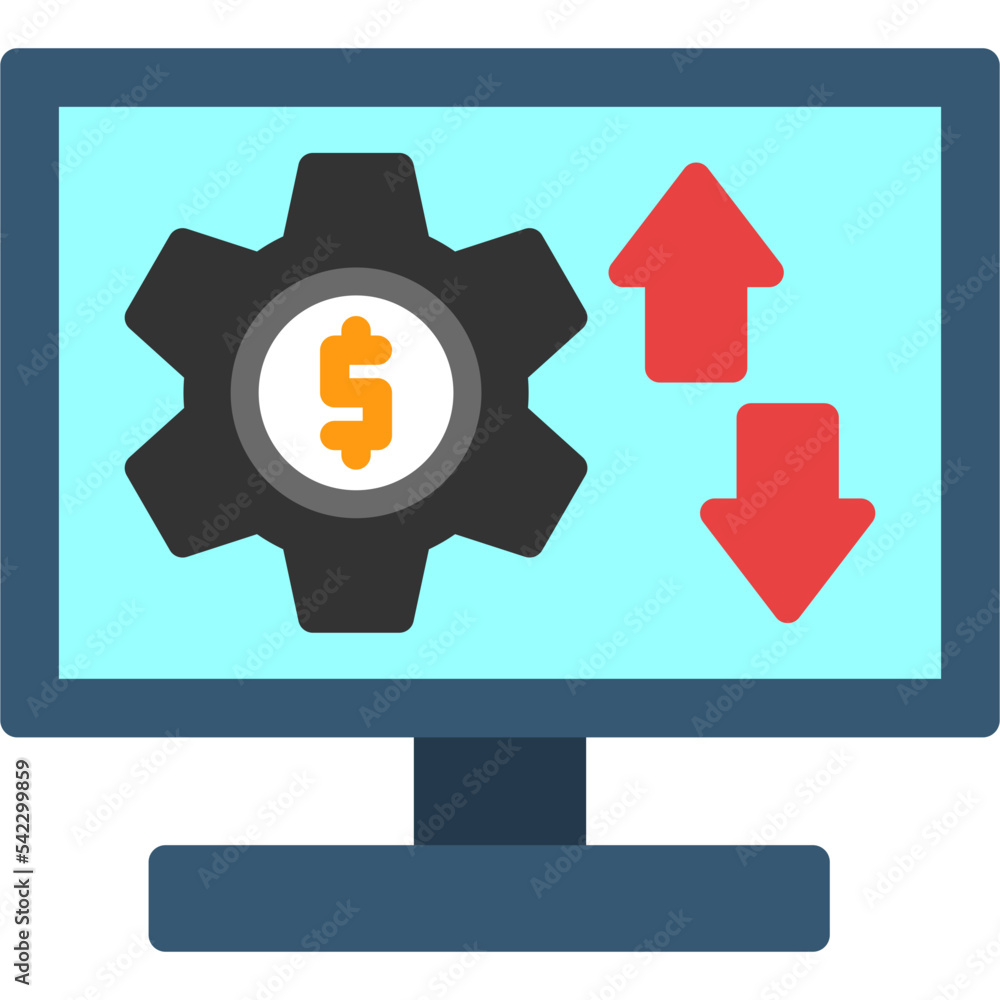 Obraz premium Making Money Icon