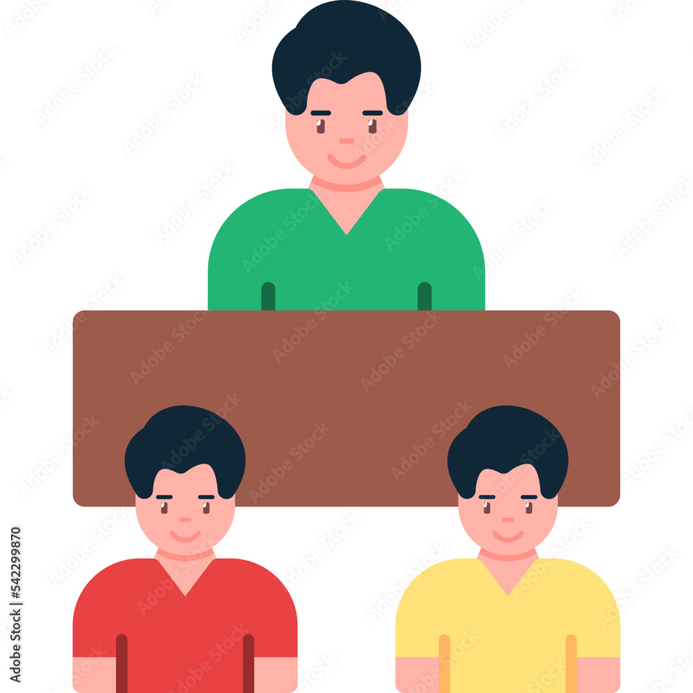 Fototapeta premium Meeting Icon
