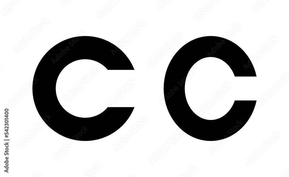 Copyright icon vector for web and mobile app. copyright sign and symbol Copyright icon vector for web and mobile app. copyright sign and symbol