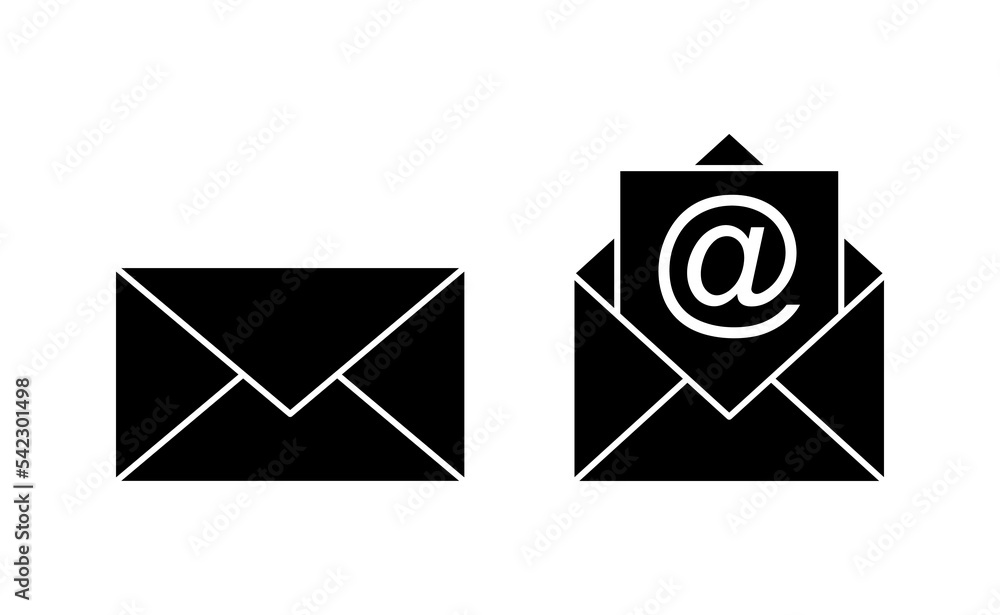 Mail icon vector for web and mobile app. email sign and symbol. E-mail icon. Envelope icon Mail icon vector for web and mobile app. email sign and symbol. E-mail icon. Envelope icon