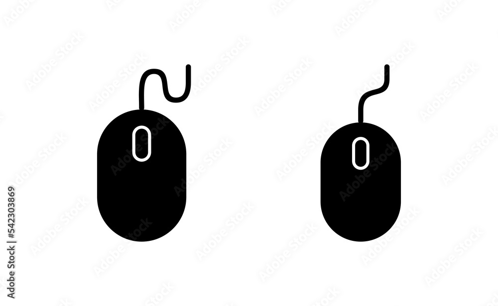 Mouse icon vector for web and mobile app. click sign and symbol. pointer icon vector. Mouse icon vector for web and mobile app. click sign and symbol. pointer icon vector.
