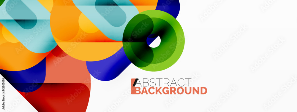 Creative geometric wallpaper. Circles, lines background. Business template for wallpaper, banner, background or landing Creative geometric wallpaper. Circles, lines background. Business template for wallpaper, banner, background or landing