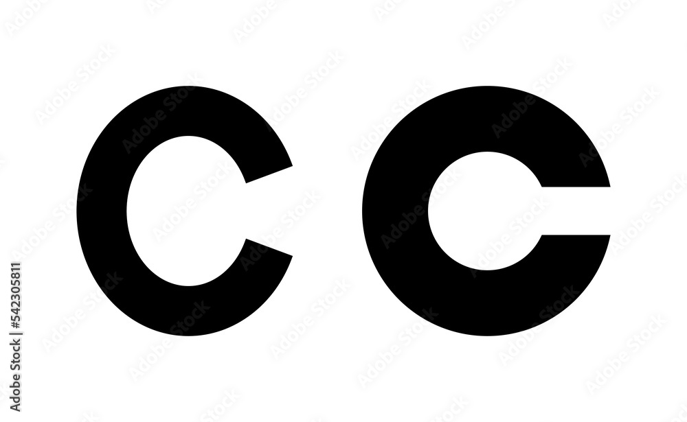Copyright icon vector for web and mobile app. copyright sign and symbol Copyright icon vector for web and mobile app. copyright sign and symbol