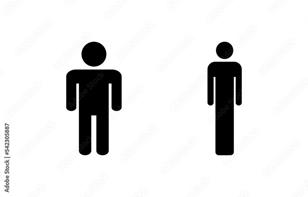 Man icon vector for web and mobile app. male sign and symbol. human symbol Man icon vector for web and mobile app. male sign and symbol. human symbol