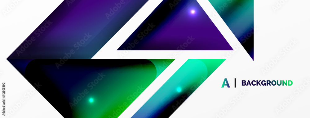 Dynamic 3d geometric abstract background. Triangles and other simple forms composition. Vector Illustration For Wallpaper, Banner, Background, Card, Book Illustration, landing page Dynamic 3d geometric abstract background. Triangles and other simple forms composition. Vector Illustration For Wallpaper, Banner, Background, Card, Book Illustration, landing page