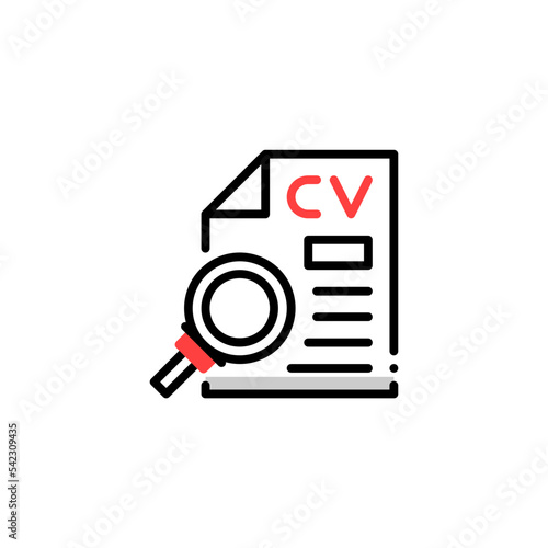CV review icon