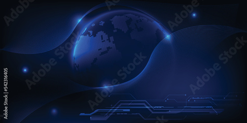 Vector illustrations of metaverse digital ecosystem.Virtualization world of future concepts.Digital communication innovation and technology concepts.