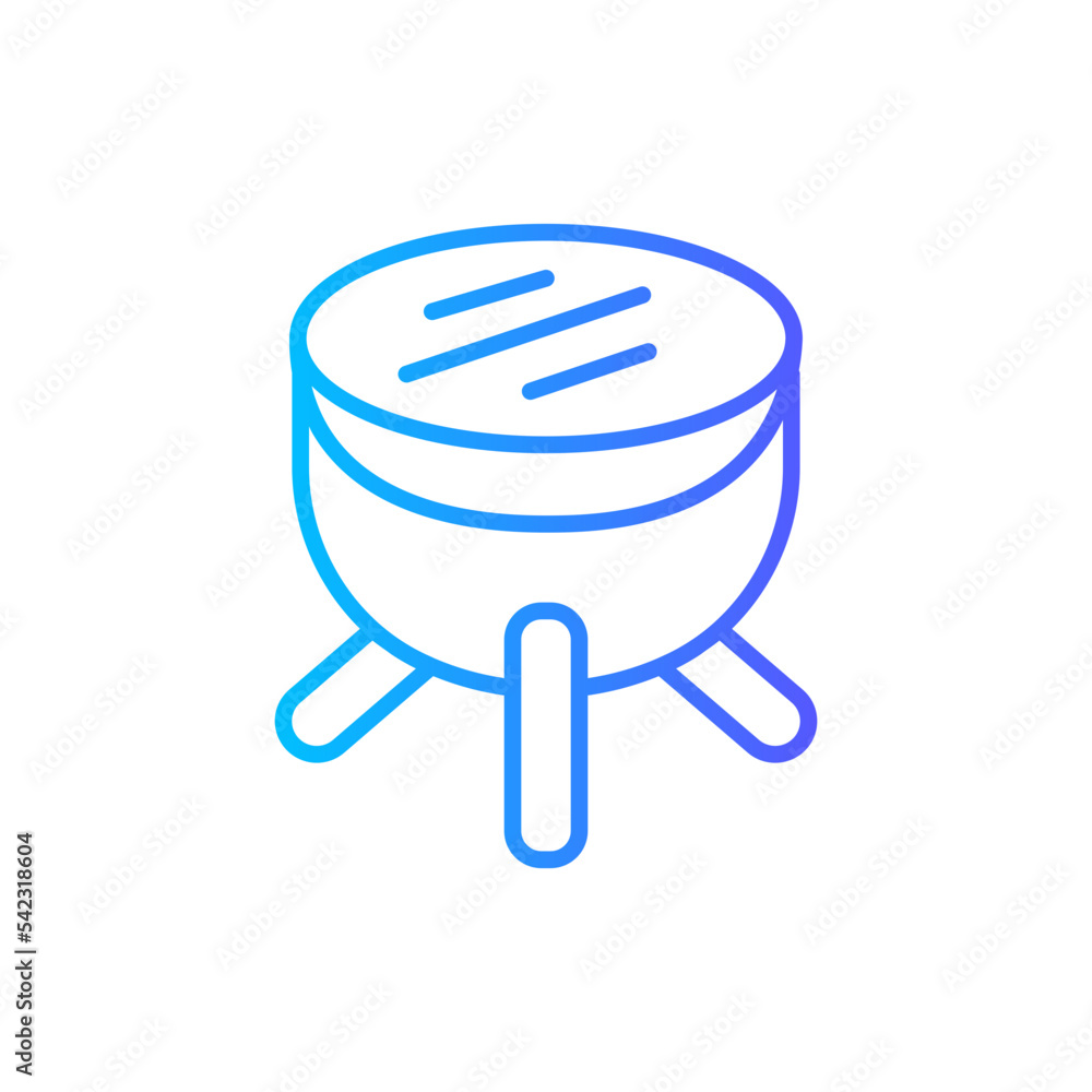 grill gradient icon grill gradient icon