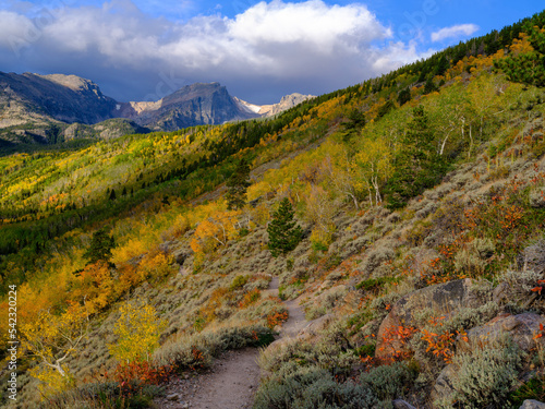 autumn in the mountains