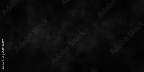  Abstract background with smoke on black background in watercolor design in illustration . Creative design with Black ink and watercolor texture on white paper background. Paint leaks and Ombre effec