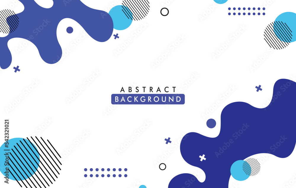 abstract blue background space for text for banner template