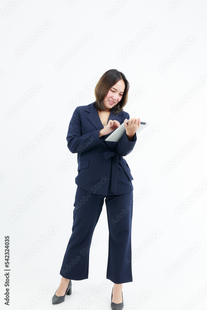 Portrait beautiful working Asian woman , business girl standing Portrait beautiful working Asian woman , business girl standing