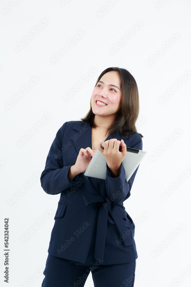 Portrait beautiful working Asian woman , business girl standing Portrait beautiful working Asian woman , business girl standing