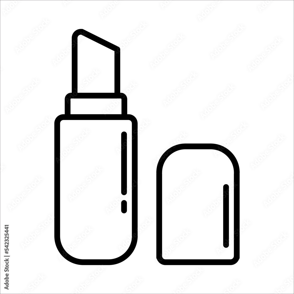 Lipstick Icon Logo Design Vector Template Illustration Sign And Symbol Lipstick Icon Logo Design Vector Template Illustration Sign And Symbol