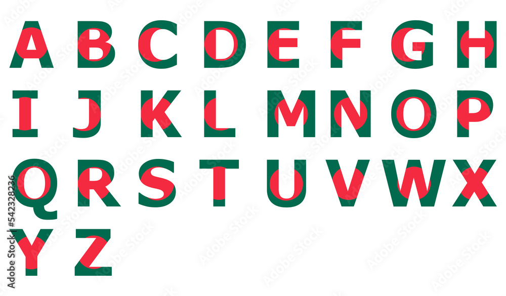 3D Flag of Bangladesh on a text background. 3D Flag of Bangladesh on a text background.