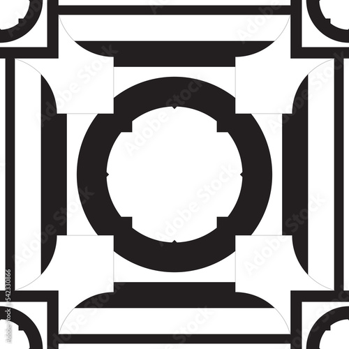 Geometric Abstract Repeatable Pattern Templates 