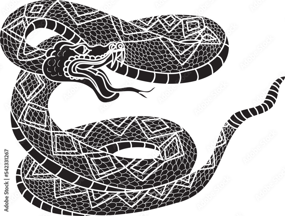 snake cobra tattoo style Cobra vector. king Cobra snake with mouth open.Snake cobra illustration.Rattlesnake vector. snake cobra tattoo style Cobra vector. king Cobra snake with mouth open.Snake cobra illustration.Rattlesnake vector.