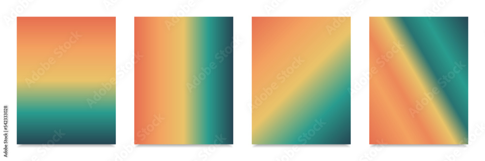 Obraz premium Gradient background pastel color