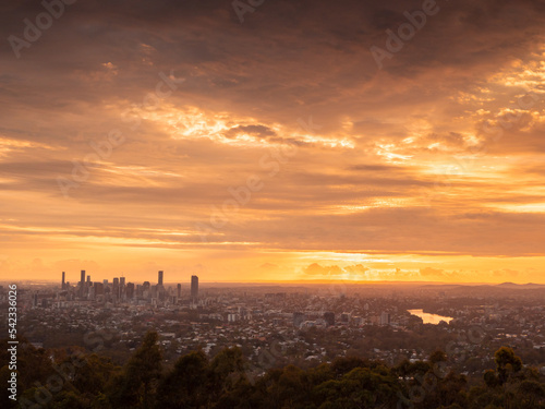 Brisbane City Sunrise