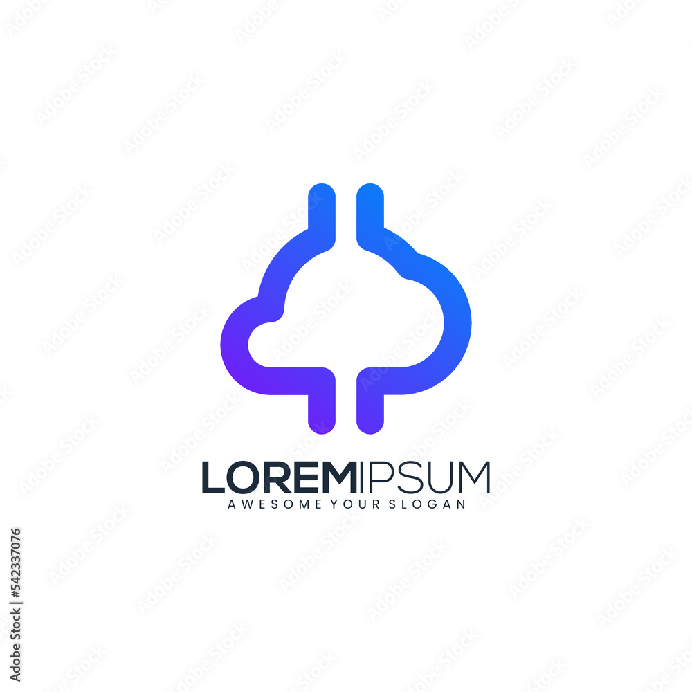 cloud crypto logo modern gradient cloud crypto logo modern gradient