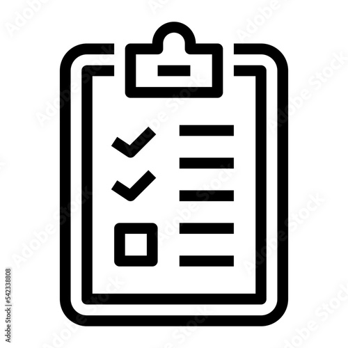 Icon Survey With Style Outline