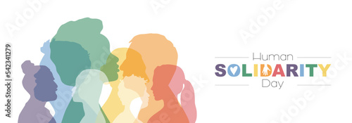 Human Solidarity Day banner.