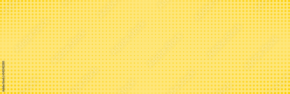 Yellow pop art background with halftone dots. Yellow pop art background with halftone dots.