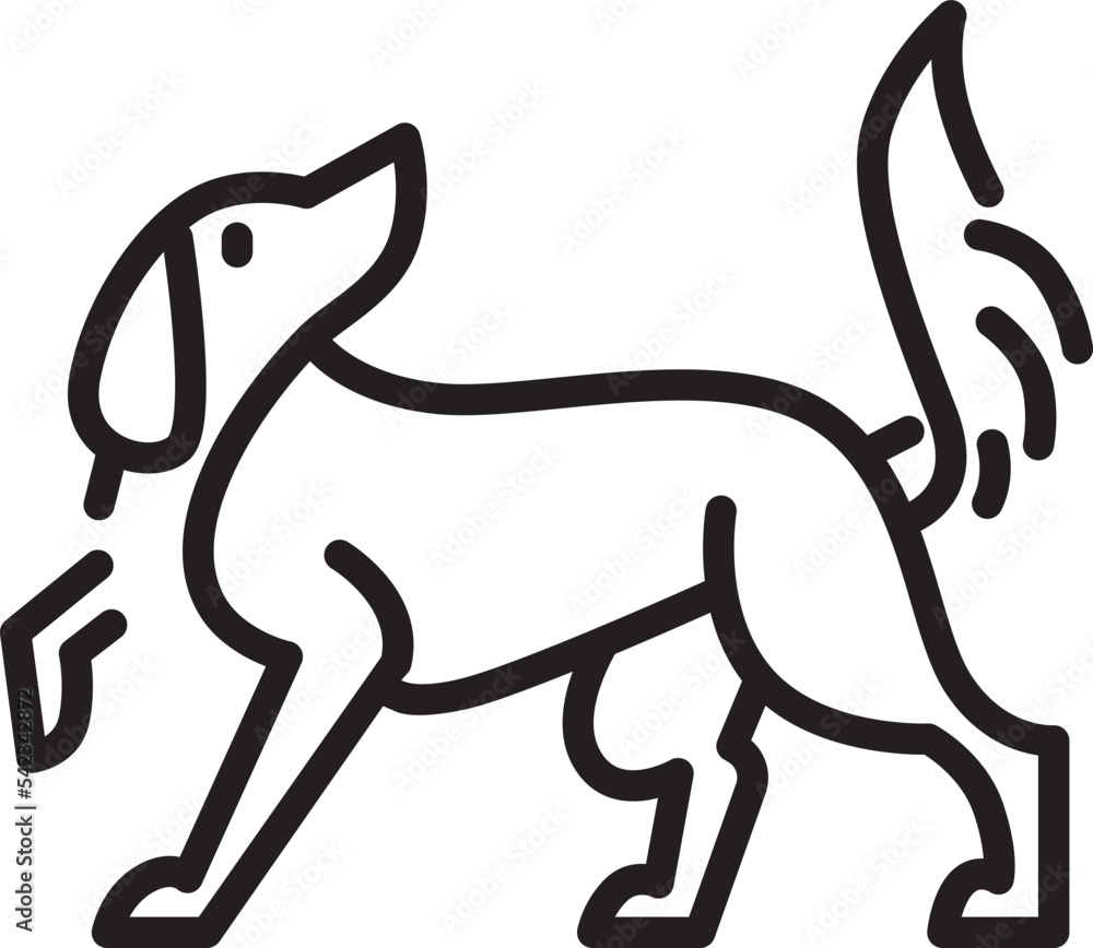 Dog Line Logo match for your vet or petshop Dog Line Logo match for your vet or petshop