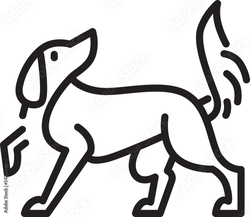 Dog Line Logo match for your vet or petshop