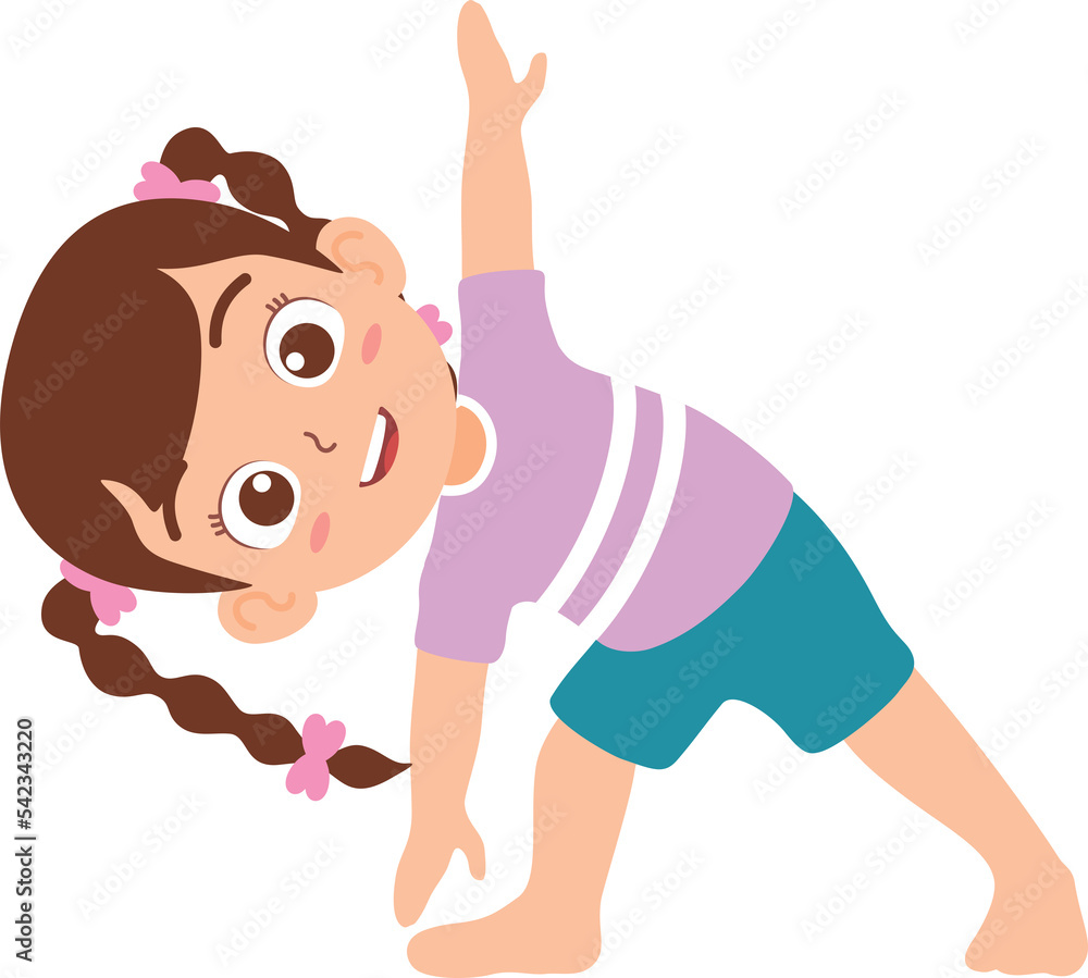 Children in yoga pose for meditation which good for health and wellness for concept of meditating child. Children in yoga pose for meditation which good for health and wellness for concept of meditating child.
