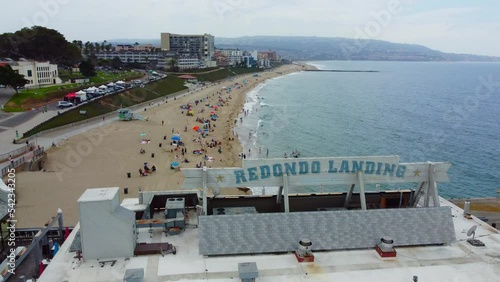 Chill Pan Shot of Redondo Landing Pier and South Bay Beach from Above
Redondo Pier, Los Angeles, California by Drone 4k
Aerial Nature + Travel