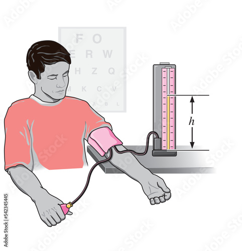 Push and Pull force vector illustration. Force, motion and friction concept. Easy science for kids. Educational illustrated scene.