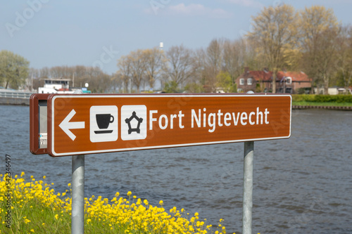 Billboard Fort Nigtevecht At Abcoude The Netherlands 2019 photo