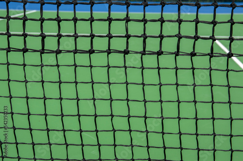 Close Up Of A Tennis Net At Amsterdam The Netherlands 2019 photo