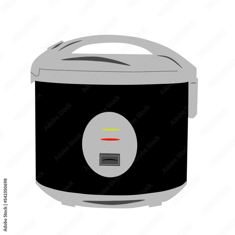 vector illustration of magic com, rice cooker and heater. vector illustration of magic com, rice cooker and heater.