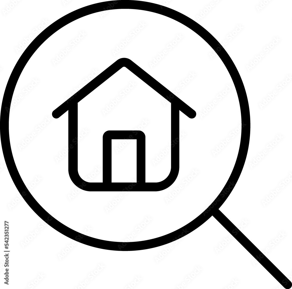 Realtor, home, house line icon Realtor, home, house line icon