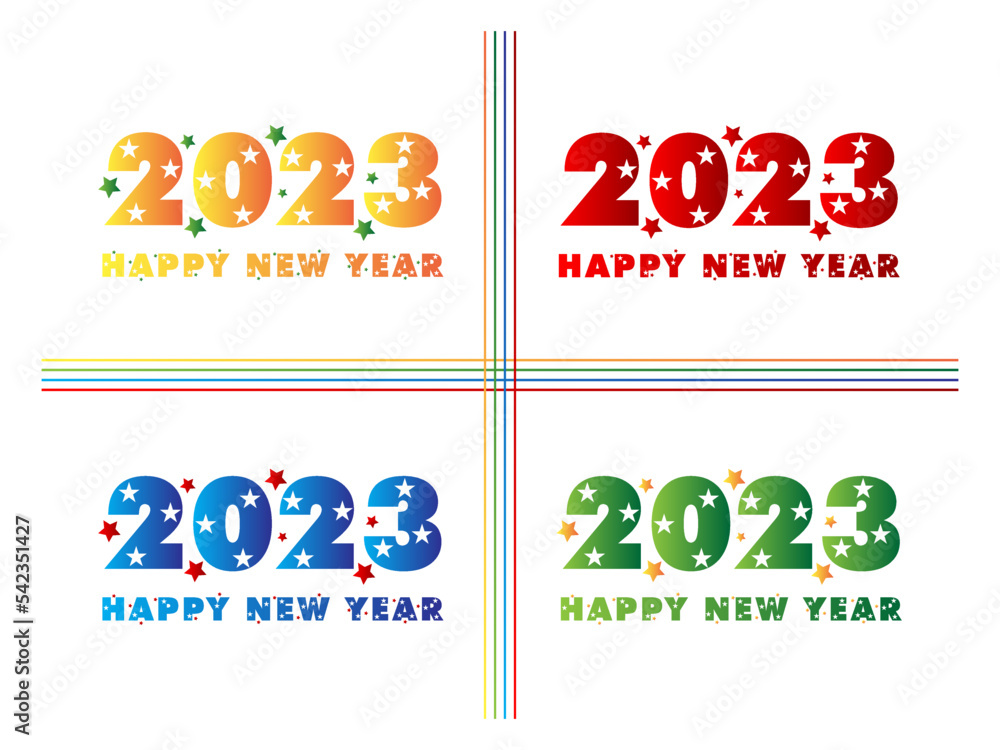 happy new year 2023 post and beautiful design for wish the friends