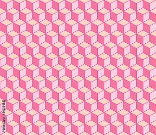 Seamless Geometric vector background Pattern.