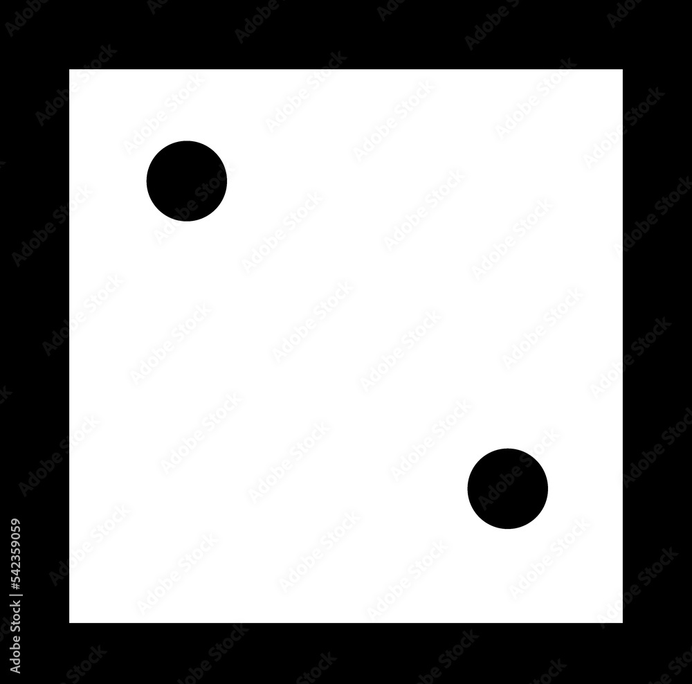 Dice line icon Dice line icon