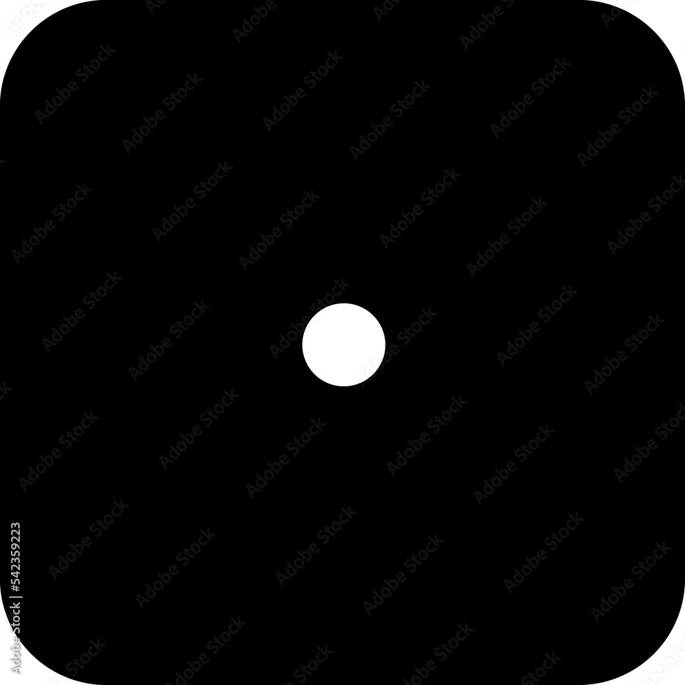 Dice line icon Dice line icon