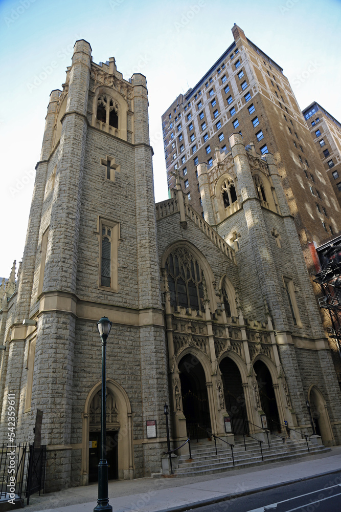 Phila - St John vertical - Evangelist Church - Philadelphia
