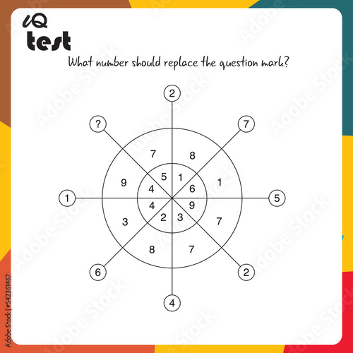 Practice Questions Worksheet for Education and IQ Test. Intelligence questions, Find next - puzzle questions