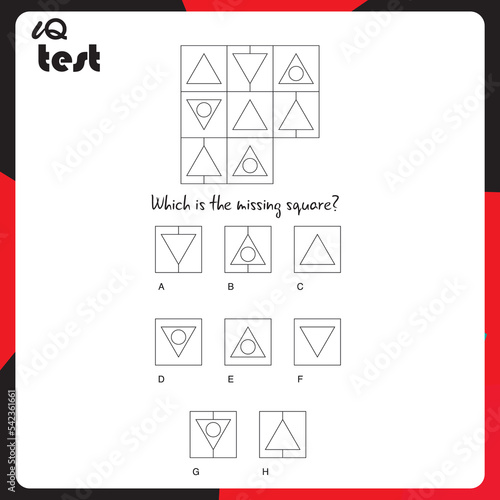 Practice Questions Worksheet for Education and IQ Test. Intelligence questions, Find next - puzzle questions