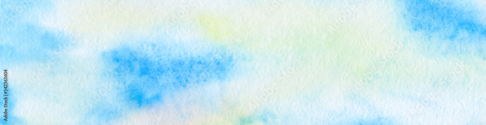 Abstract yellow and blue spots blurred by water. Colorful watercolor background for design. Abstract yellow and blue spots blurred by water. Colorful watercolor background for design.