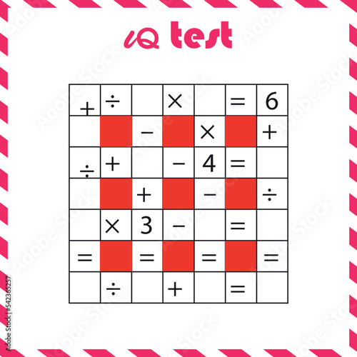 Practice Questions Worksheet for Education and IQ Test. Intelligence questions, Find next - puzzle questions