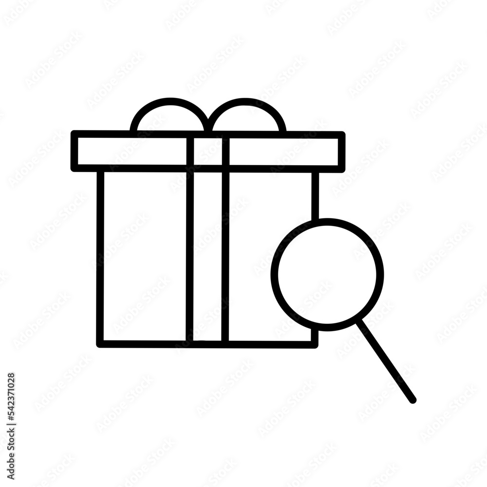 gift line icon