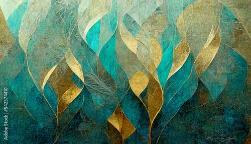 Obraz Luksusowa tekstura z futurystycznym wzorem