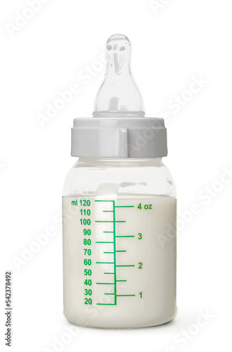 Baby Bottle with Milk photo