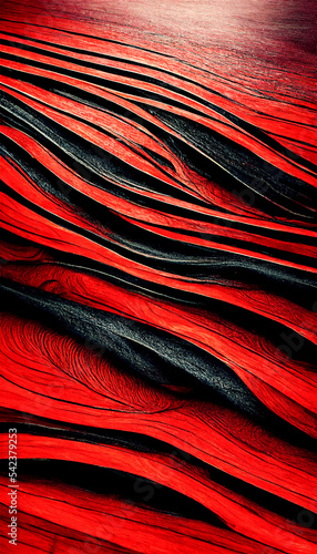 Red black flowing background